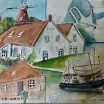 Dom wakacyjny Huus An't Diek Von 1910 Krummhörn